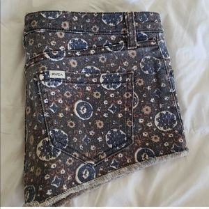 RVCA denim shorts
